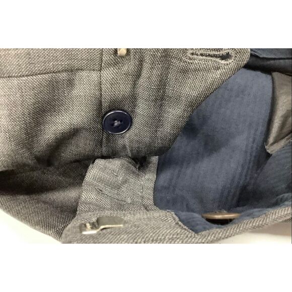 Prada Authentic Gray Straight Trouser Pants, Size 36 x27 * - Picture 3 of 16